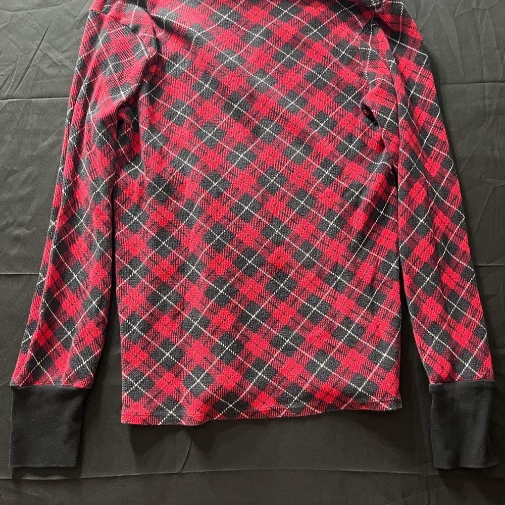 Victoria's Secret red and black plaid pajamas set medium women’s - Picture 4 of 7